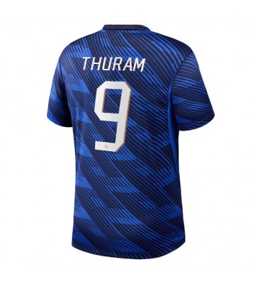 Frankrike Marcus Thuram #9 Hemmatröja VM 2026 Kortärmad